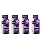 GU Energy Running Gels - 4 Gel Taster Pack - Sports Energy Gels For Running Cycling Triathlon (Jet Blackberry) - Buy Online on GoSupps.com