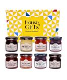 Jams & Marmalade Preserves Tasting Hamper Selection Gift Set With 8x 38g Jars | Gourmet Gifts for Mum Dad Elderly People Jam Lovers Classic Preserves - Buy Online on GoSupps.com