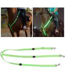 Adjustable LED Horse Harness - Durable & Comfortable Breast Belt for Low Light Equestrian Safety - Buy Online on GoSupps.com