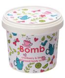 Bomb Cosmetics Cranberry and Lime Body Scrub - Exfoliating & Refreshing | Buy Online Worldwide - Buy Online on GoSupps.com