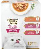 Fancy Feast Limited Ingredient Cat Food Complement Variety Pack - Seafood Bisque Collection, 12 Pouches - Buy Online on GoSupps.com