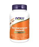 Now Foods Saccharomyces Boulardii 5 Billion CFU - 120 Veg Capsules for Digestive Health - Buy Online on GoSupps.com