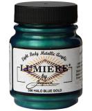 Jacquard Lumiere Acrylic Paint - Blue Gold - 2.25 Ounce - 2 Fl Oz - Buy Online on GoSupps.com
