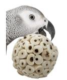 Bonka Bird Toys Sola Atta Balls - Organic Foot Beak Chew Toy for Small Pets - Pack of 3 - Buy Online on GoSupps.com