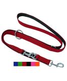 Dey Premium Air Mesh Dog Leash 2m | 3-Way Adjustable | For Small to Large Dogs | Multiple Colors Available | Durable Puppy & Cat Leash | Red 2.5 x 200 cm - Buy Online on GoSupps.com