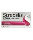 DianaL Boutique Extra Triple Action Cherry Lozenges - Strepsils 16 ct | Fast International Shipping - Buy Online on GoSupps.com