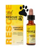 Rescue Pet Calming Dropper 10ml for Dogs & Cats Natural Flower Essences Separation Fireworks Travel Thunder Loud Noises Calming for Dogs Cats & Other Pets - Buy Online on GoSupps.com