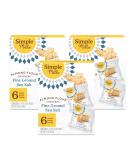 Simple Mills Almond Flour Crackers Snack Packs - Gluten-Free, Vegan, Healthy Snacks - Fine Ground Sea Salt, 4.9oz (Pack of 3) - Buy Online on GoSupps.com