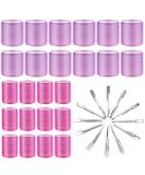 Cludoo 36Pcs Jumbo Hair Curlers Rollers Set with Stainless Steel Clips - Self Grip Rollers for Long to Short Hair - 2 Sizes - Volume & Bangs - 36 Piece Set - Buy Online on GoSupps.com