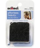 Scunci Black Hair Rubber Bands 250 Count - 1619803a048 - Buy Online on GoSupps.com