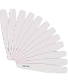 CGBE 12-Piece Professional Nail File Set - Double-Sided 100/180 Grit for Gel & Acrylic Nails | Washable Trapezoid Shape for Salon & Home Use - Buy Online on GoSupps.com
