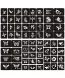 Kotbs 6 Sheets Temporary Tattoos Stencils for Kids Girls  67pcs Butterfly Dragon Patterns Body Paint Henna Stencils Kit  Glitter Tattoos Stencils for Halloween Party Butterfly Tattoo Stencils - Buy Online on GoSupps.com