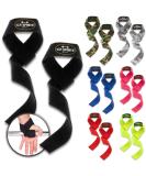 C.P.Sports Train Aid Couple - 50cm Lifting Straps made of tear -resistant fabric - train tape weight lifting/pull -up help - for fitness bodybuilding strength training gym black - Buy Online on GoSupps.com