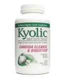 Kyolic Formula 102 Aged Garlic Extract Candida Cleanse & Digestion 200 Vegetarian Capsules - Buy Online on GoSupps.com