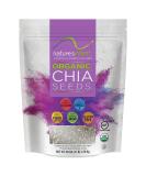 Nature's Intent Organic Chia Seeds - 3lb Bag | USDA Organic, Non-GMO, Vegan, Gluten-Free, Kosher | Keto & Paleo | Rich in Calcium, Omega-3, and Iron | For Salads, Yogurt & Smoothies - Buy Online on GoSupps.com