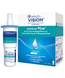 Hylo-Vision Safedrop Plus Eye Drops - Preservative-Free Relief for Dry Irritated Eyes | Supports Cell Regeneration & Contact Lens Safe | 2 x 10 ml - Buy Online on GoSupps.com