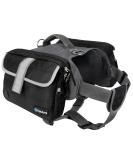 PETAMI Hundred Sack Saddlebag for Medium & Large Dogs | Reflective Hiking Dog Vest with Side Pockets - Buy Online on GoSupps.com