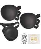 3D Eye Patches 2-Pack for Adult and Kids - Strabismus, Lazy Eye, Post-Surgery - Pirate Eye Cover Mask - Buy Online on GoSupps.com