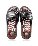 Byriver Deep Tissue Acupressure Shoes | Foot Massage Slippers for Plantar Fasciitis Relief | Reflexology Device for Heel & Arch Pain (Black 25 35-37.5) - Buy Online on GoSupps.com