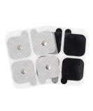 AccuRelief Universal TENS Unit Supply Kit - TENS Unit Pads and Lead Wires - for AccuRelief Single and Dual Channel TENS Devices and TENS Units with Snap Electrodes 2 Count (Pack of 8) Electrodes. - Buy Online on GoSupps.com