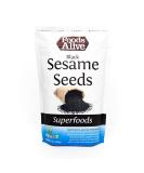 Foods Alive Organic Black Sesame Seeds 12 oz - Superfood for Health & Nutrition - Buy Online on GoSupps.com