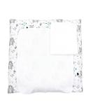 TupTam Baby Changing Mat with 2 Terry Cloth Covers | Bears/Foxes/Mint | 70 x 70 cm - International Shipping Available - Buy Online on GoSupps.com