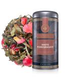 Teabloom White Pomegranate Loose Leaf Tea Distinctive and Delicate White Tea Certified Kosher Fresh Whole Leaf Tea in Reusable Gift Canister 2.46 oz70 g Canister Makes 35-50 Cups - Buy Online on GoSupps.com