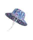 LANGZHEN Beach Sun Protection Hat for Baby Girls - Navy, 1-2 Years - Buy Online on GoSupps.com