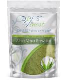 Davis Finest Aloe Vera Powder for Hair Face and Skin Pure Natural Hydrating Moisturising Face Mask for Dry Chapped Itchy Damaged Problem Skin and Scalp - Rejuvenating Facial Mask 100g - Buy Online on GoSupps.com
