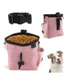 Buy Svalor Dog Treats - Versatile Hands-Free Pink Training Feed Bag with Feces Dispenser & Adjustable Belt - Buy Online on GoSupps.com