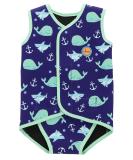 Swimbubs Baby Swimming Wrap Todder Wetsuit - Blue Whale (6-18 Months) - Buy Online on GoSupps.com