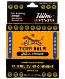 Tiger Balm Pain Relieving Ointment Ultra Strength Non-staining, 1.7 Ounce - Buy Online on GoSupps.com