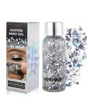 GL-TURELIFES Mermaid Chunky Glitter Gel - Long Lasting Festival Makeup for Face Hair & Nails - 30g Silver Glitter Cosmetic - Buy Online on GoSupps.com