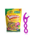 GUM Crayola Twistables Flossers - Fluoride Coated, Twisted Fruit Flavors - 75 Count, Ages 3 - Buy Online on GoSupps.com