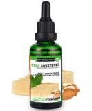 Alphapower Food Stevia Sugar-Free Flavor Drops - 100% Natural Marzipan Aroma for Water Muesli Desserts & Smoothies - 50ml Pack - Buy Online on GoSupps.com