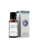 Bio Brokkoli Oil 10ml - Pure & Natural Vegan Carrier Oil for Hair Face Nails | Aromatherapy Massage & Dilution - Mystic Moments - Buy Online on GoSupps.com