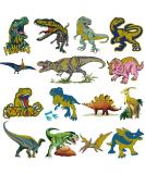 Ooopsiun Glitter Dinosaur Temporary Tattoos for Kids - 70 Gold Styles | Dinosaur Birthday Party Decorations & Favors - Buy Online on GoSupps.com