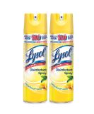 Lysol Disinfectant Spray, Sanitizing and Antibacterial Spray, For Disinfecting and Deodorizing, Lemon Breeze, 19 Fl Oz (Pack of 2), Packaging May Vary - Buy Online on GoSupps.com