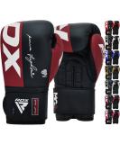RDX Maya Hide Leather Boxing Gloves - Maroon 16oz | Muay Thai Kickboxing MMA Sparring Training with Advanced Closure & Padding for Men and Women - Buy Online on GoSupps.com