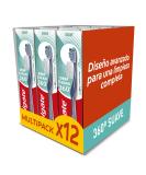 Colgate 360 Soft Toothbrush - 12 Pack with Cap | Effective Oral Bacteria Removal - International Shipping Available - Buy Online on GoSupps.com