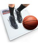 StepNGrip Courtside Basketball Sticky Mat White, Basic Model with 15" x 18" Replaceable Sheets Basketball Shoe Grip Enhancer, Sticky Pad for Basketball Shoes, Step and Grip Basketball Sticky Pad - Buy Online on GoSupps.com