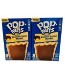 Boston Creme Donut Frosted Pop Tarts - 16 Toaster Pastries, 13.5oz Boxes (Pack of 2) - Buy Online on GoSupps.com