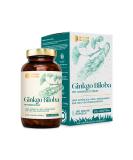 Natural Ginkgo Biloba 180 Capsules - 115mg Ginkgo & 40mg Ginseng | Vegan Certified & Sustainable Supplements - Buy Online on GoSupps.com