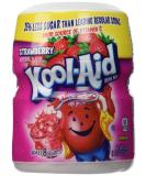 Kool Aid Powder Drink Mix - Strawberry Flavour - 35% Less Sugar 538 Gram Tub Strawberry 538 g (Pack of 1) - Buy Online on GoSupps.com