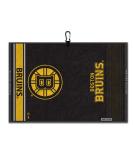 Team Effort Boston Bruins Face/Club Jacquard Golf Towel - Officially Licensed NHL Product - Buy Online on GoSupps.com