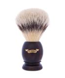 Plisson Classic Shaving Brush | Premium White Synthetic Fiber & Makassar Grip | Standard Size 12 | French Quality & Comfort - Buy Online on GoSupps.com