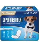 All-Absorb A26 Male Dog Wraps - 50 Count Small | Leak-Proof & Comfortable - Buy Online on GoSupps.com