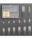 C12rtive 120Pcs Dual Nail Forms Almond Extension - Full Cover Nail Molds for Poly Gel & Nail Art Design - Buy Online on GoSupps.com