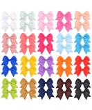 40 PCS 2.4 Baby Girls Hair Bows Alligator Clips - Grosgrain Ribbon Boutique Hair Accessories for Kids and Toddlers - Buy Online on GoSupps.com