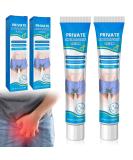 Itchy Body Cream for Men | 2-Piece Intimate Care Balm | Soothes Skin Itching | Refreshing & Gentle Skin Care (20GX2) - Blau-2 - Buy Online on GoSupps.com